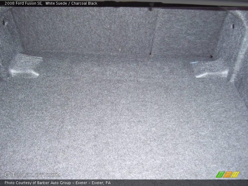 White Suede / Charcoal Black 2008 Ford Fusion SE