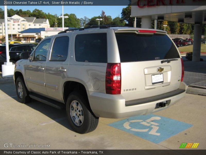 Silver Birch Metallic / Ebony 2009 Chevrolet Tahoe LT 4x4