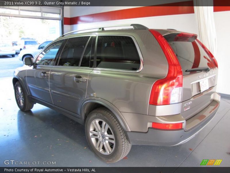 Oyster Grey Metallic / Beige 2011 Volvo XC90 3.2