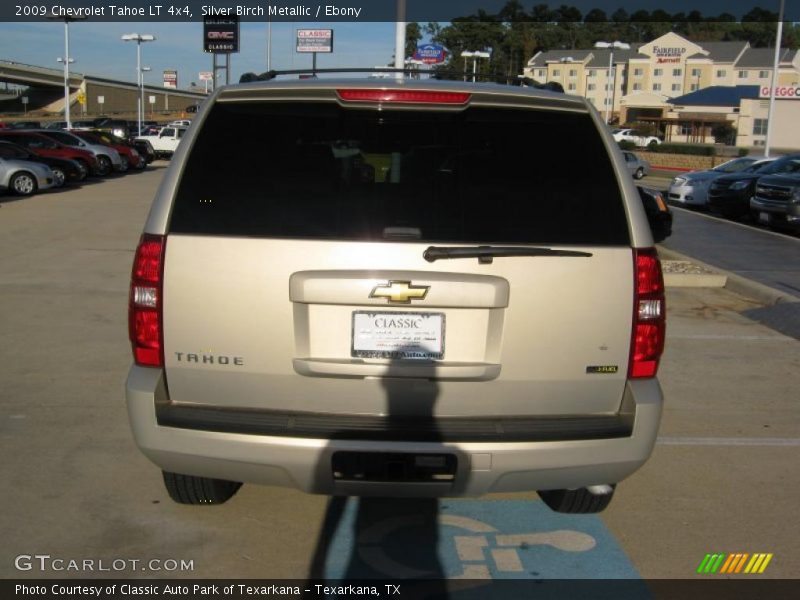 Silver Birch Metallic / Ebony 2009 Chevrolet Tahoe LT 4x4