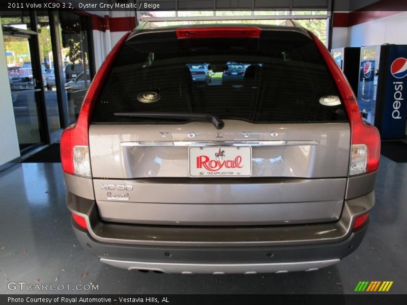 Oyster Grey Metallic / Beige 2011 Volvo XC90 3.2