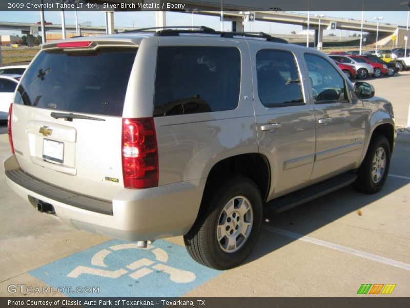 Silver Birch Metallic / Ebony 2009 Chevrolet Tahoe LT 4x4