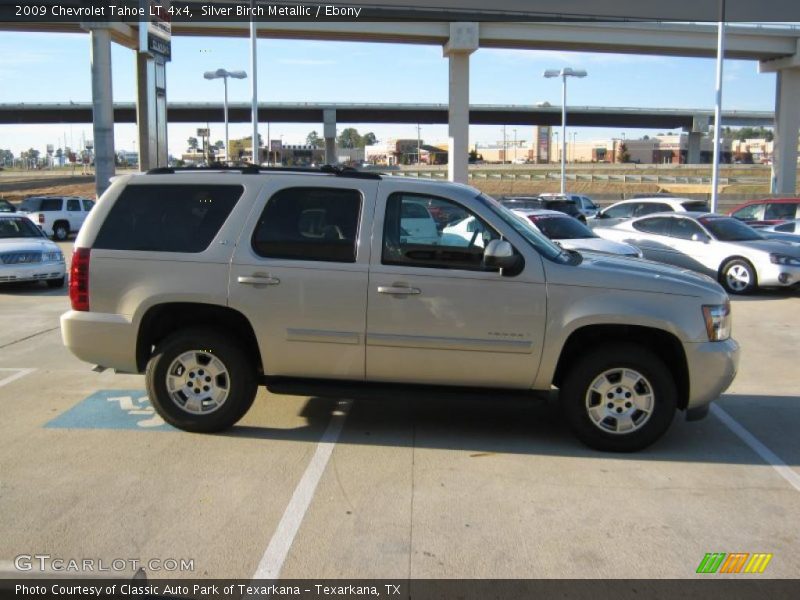 Silver Birch Metallic / Ebony 2009 Chevrolet Tahoe LT 4x4