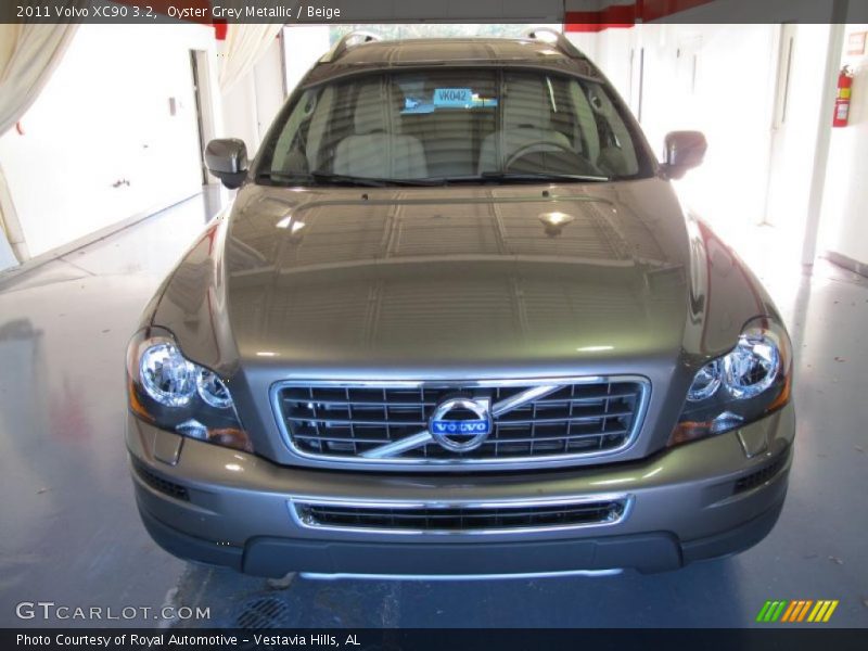 Oyster Grey Metallic / Beige 2011 Volvo XC90 3.2