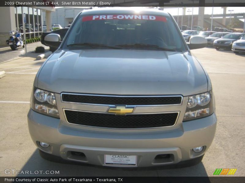 Silver Birch Metallic / Ebony 2009 Chevrolet Tahoe LT 4x4