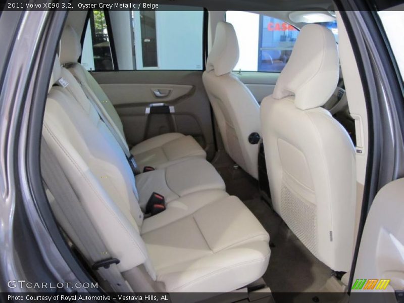 Oyster Grey Metallic / Beige 2011 Volvo XC90 3.2