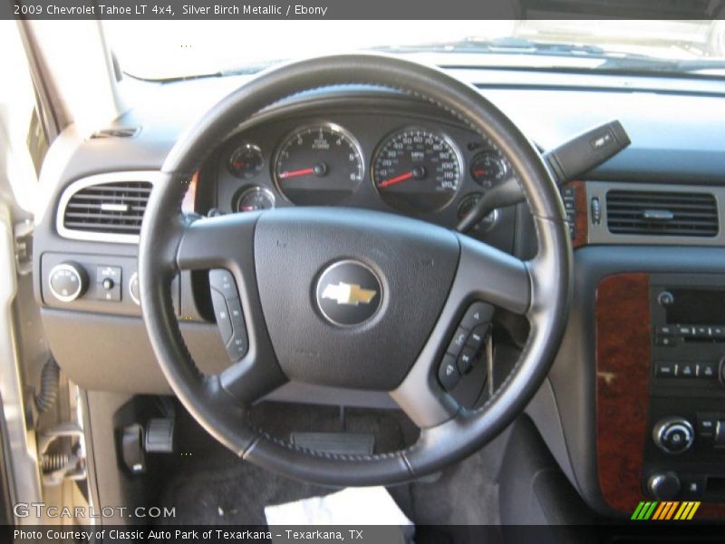 Silver Birch Metallic / Ebony 2009 Chevrolet Tahoe LT 4x4