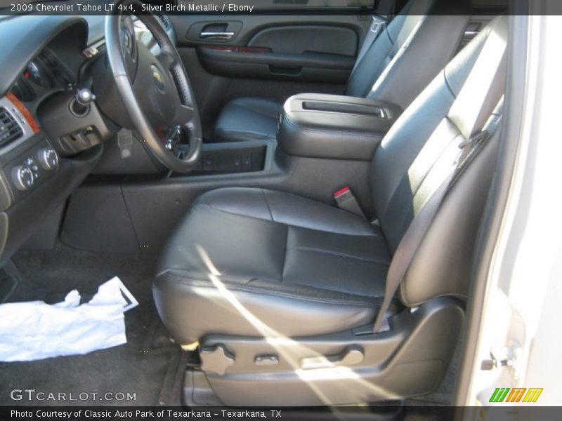 Silver Birch Metallic / Ebony 2009 Chevrolet Tahoe LT 4x4
