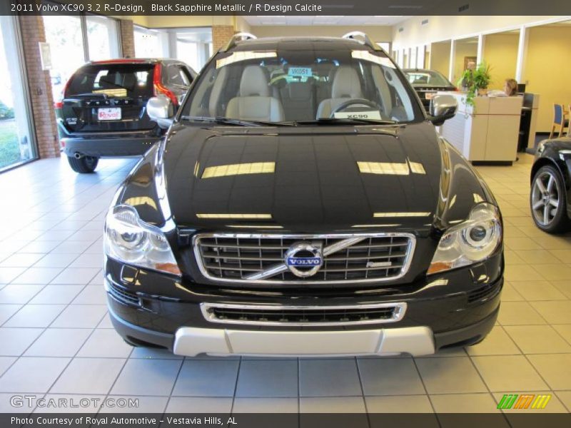 Black Sapphire Metallic / R Design Calcite 2011 Volvo XC90 3.2 R-Design