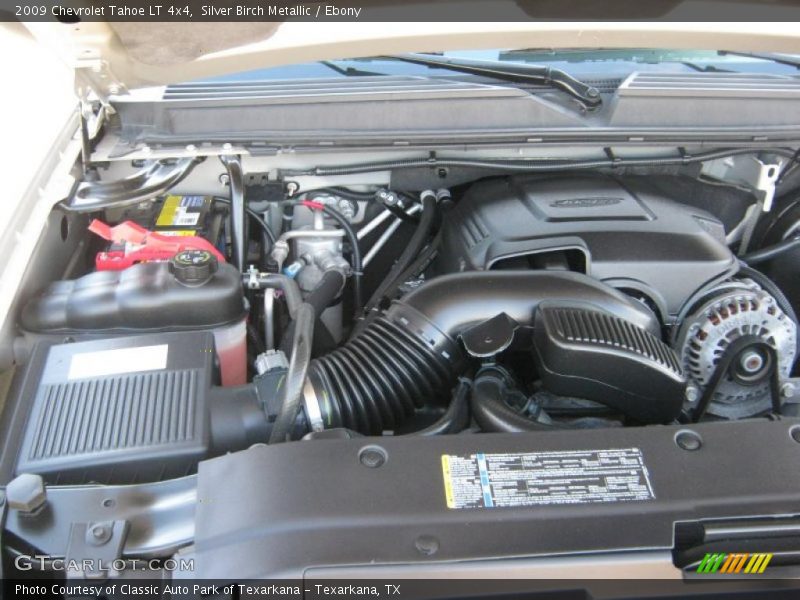 Silver Birch Metallic / Ebony 2009 Chevrolet Tahoe LT 4x4
