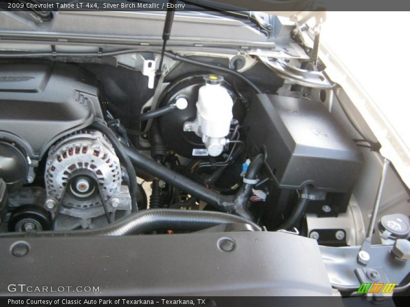 Silver Birch Metallic / Ebony 2009 Chevrolet Tahoe LT 4x4