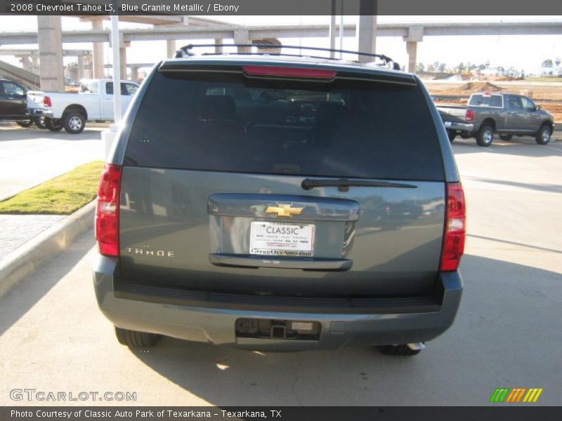 Blue Granite Metallic / Ebony 2008 Chevrolet Tahoe LS