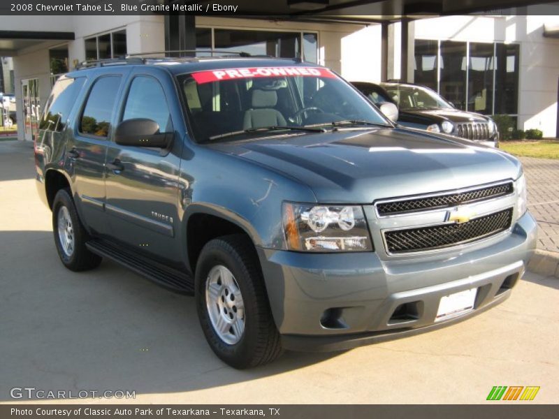 Blue Granite Metallic / Ebony 2008 Chevrolet Tahoe LS