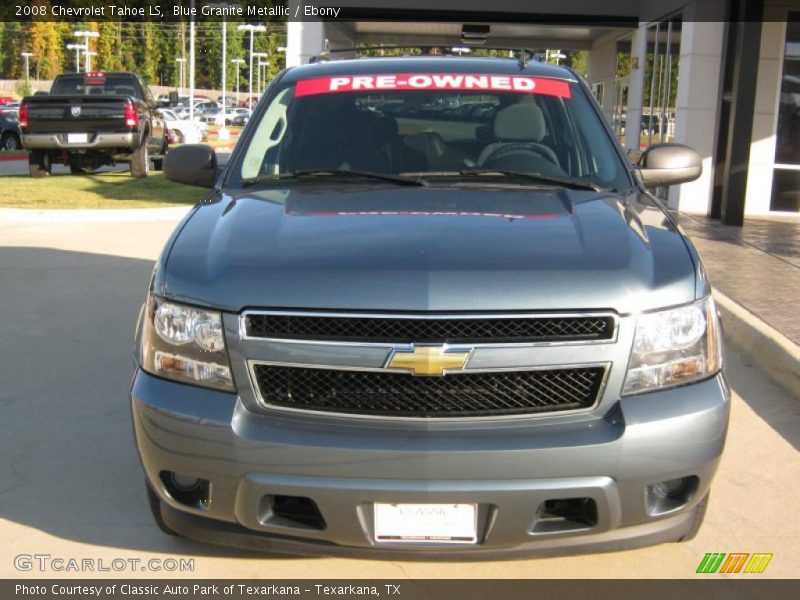 Blue Granite Metallic / Ebony 2008 Chevrolet Tahoe LS