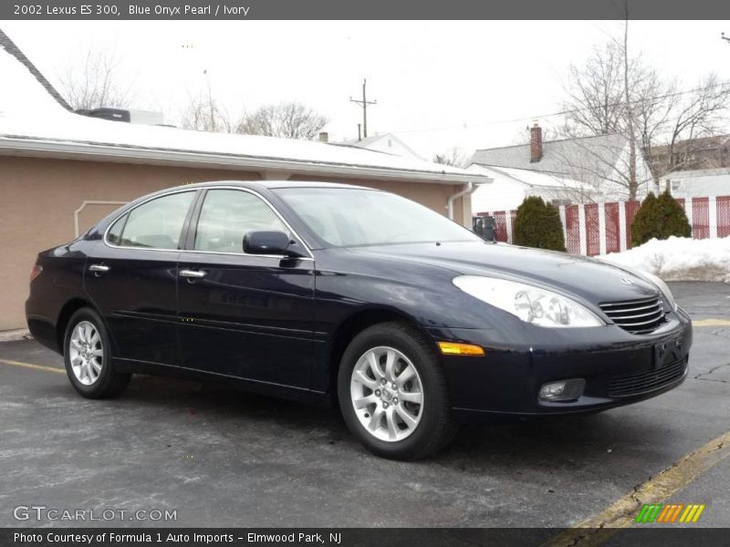 Blue Onyx Pearl / Ivory 2002 Lexus ES 300