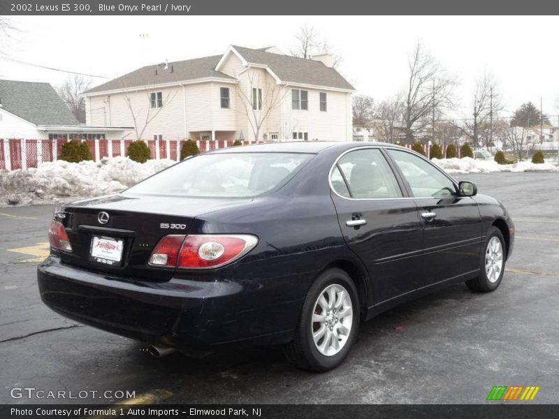 Blue Onyx Pearl / Ivory 2002 Lexus ES 300