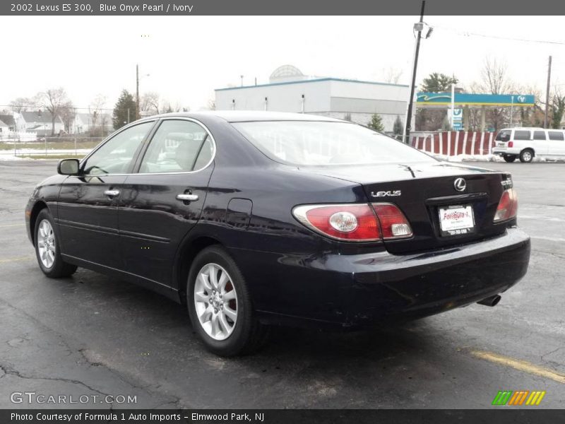 Blue Onyx Pearl / Ivory 2002 Lexus ES 300