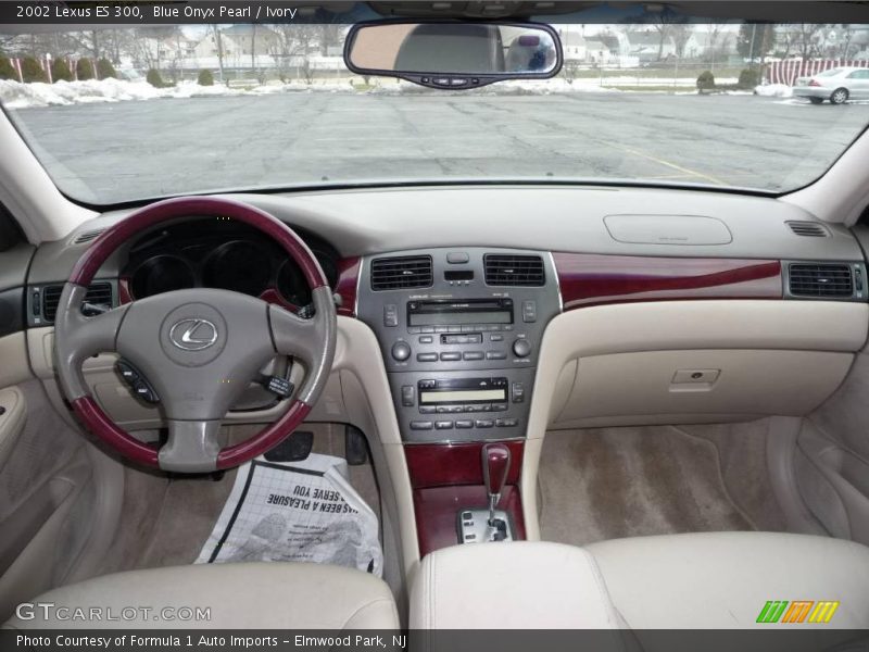 Blue Onyx Pearl / Ivory 2002 Lexus ES 300