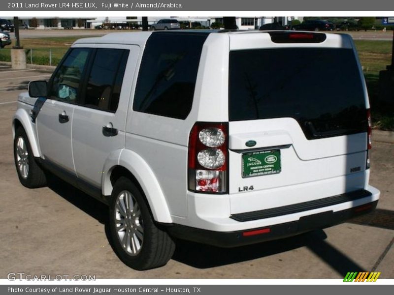 Fuji White / Almond/Arabica 2011 Land Rover LR4 HSE LUX