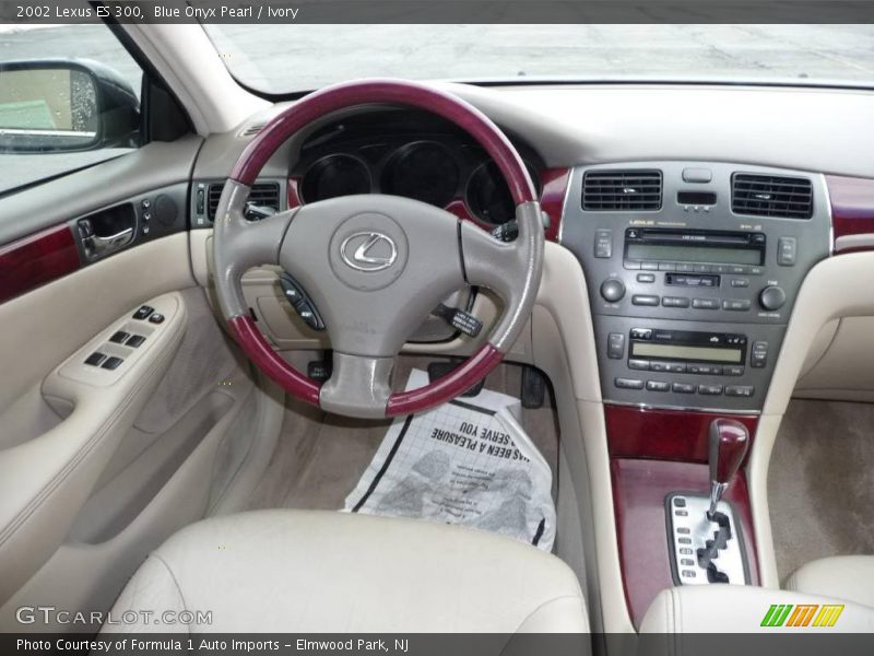 Blue Onyx Pearl / Ivory 2002 Lexus ES 300