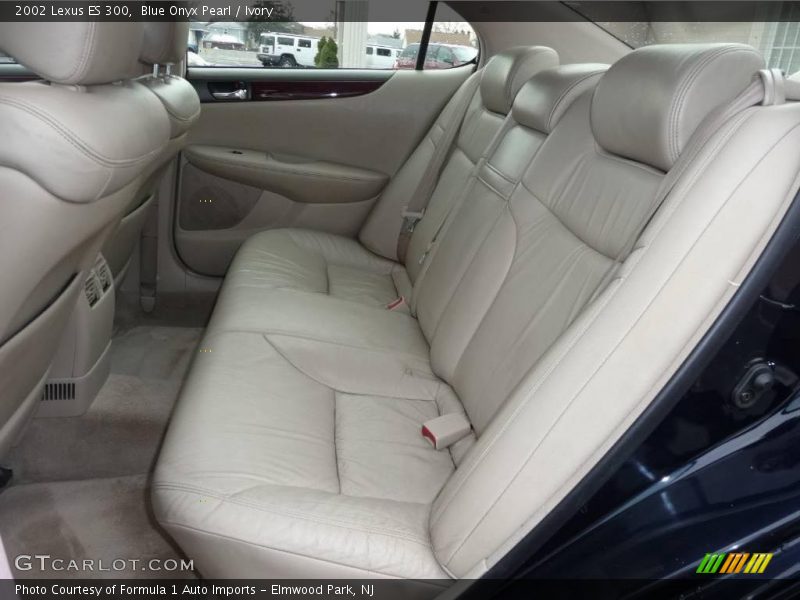 Blue Onyx Pearl / Ivory 2002 Lexus ES 300