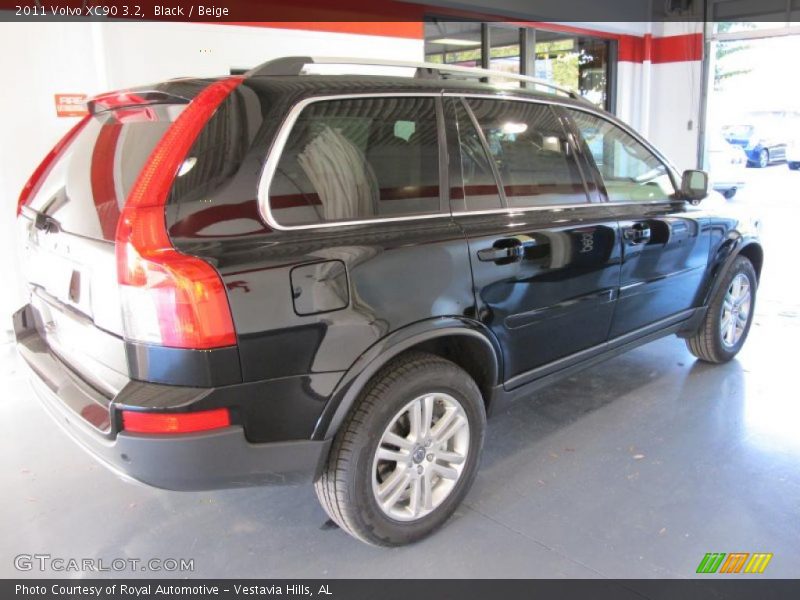 Black / Beige 2011 Volvo XC90 3.2