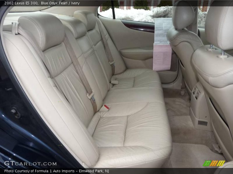 Blue Onyx Pearl / Ivory 2002 Lexus ES 300