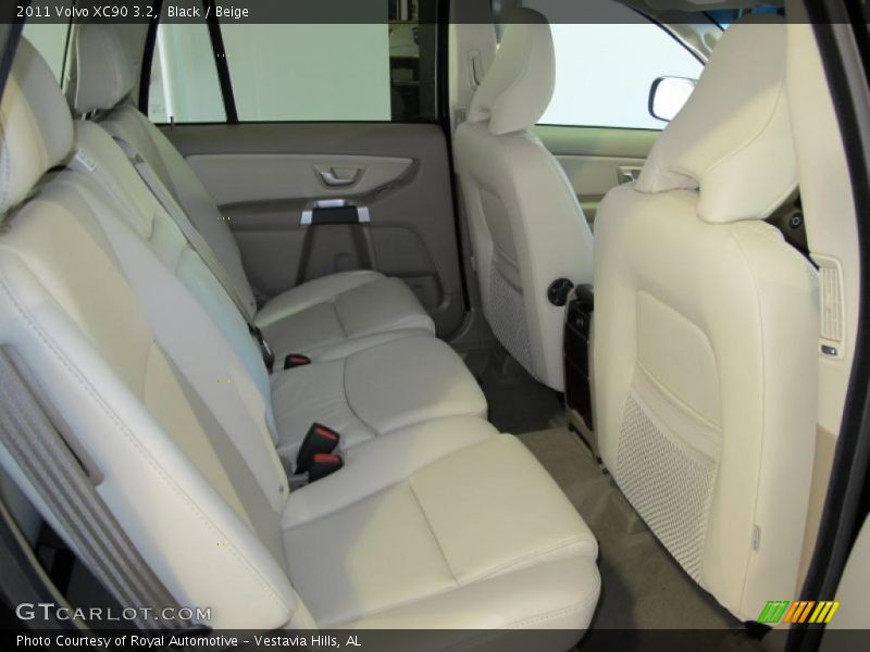 Black / Beige 2011 Volvo XC90 3.2