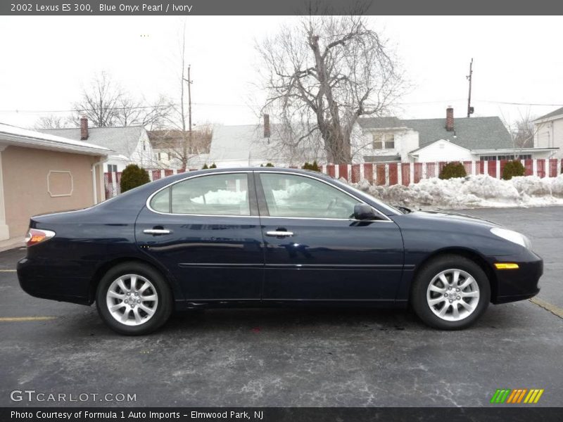Blue Onyx Pearl / Ivory 2002 Lexus ES 300
