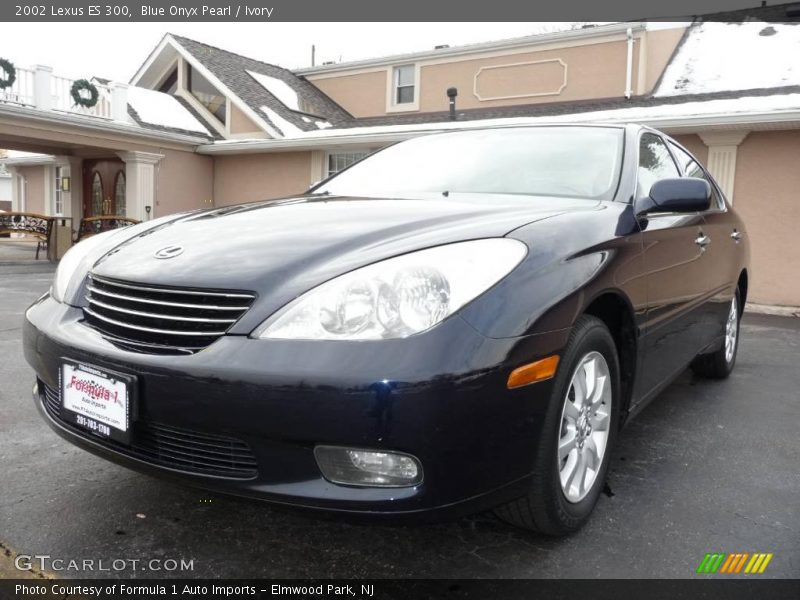 Blue Onyx Pearl / Ivory 2002 Lexus ES 300