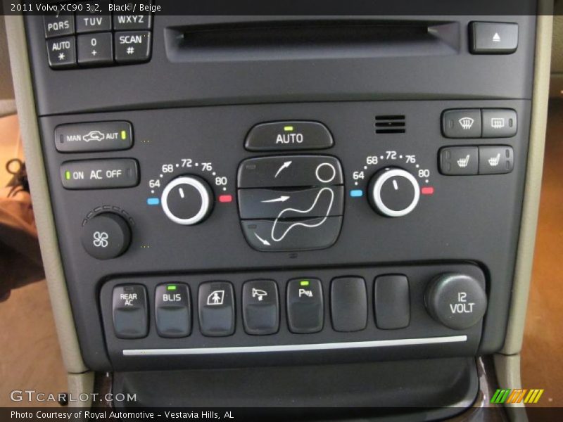 Black / Beige 2011 Volvo XC90 3.2