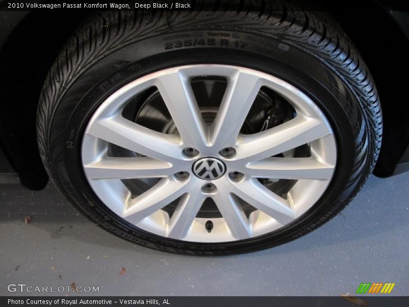 Deep Black / Black 2010 Volkswagen Passat Komfort Wagon
