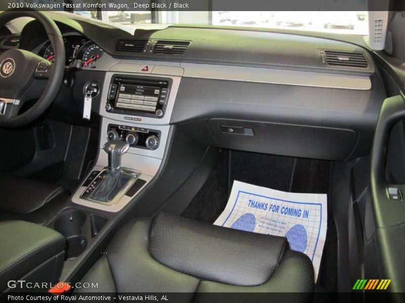 Deep Black / Black 2010 Volkswagen Passat Komfort Wagon