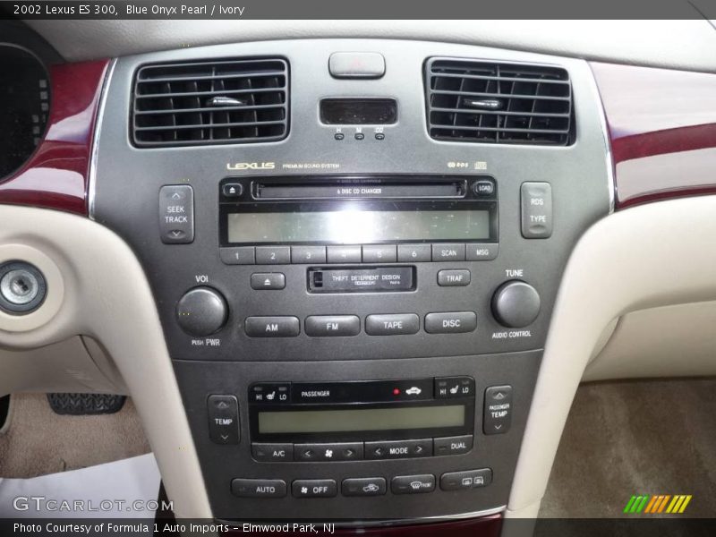 Blue Onyx Pearl / Ivory 2002 Lexus ES 300