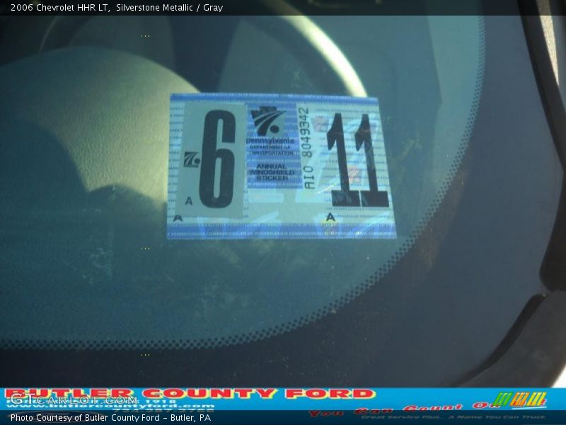 Silverstone Metallic / Gray 2006 Chevrolet HHR LT