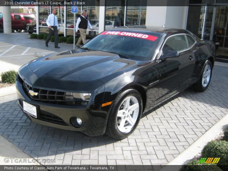 Black / Black 2010 Chevrolet Camaro LT Coupe