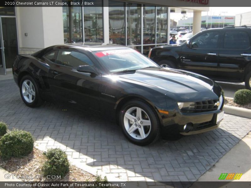 Black / Black 2010 Chevrolet Camaro LT Coupe