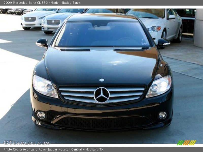 Black / Black 2009 Mercedes-Benz CL 550 4Matic