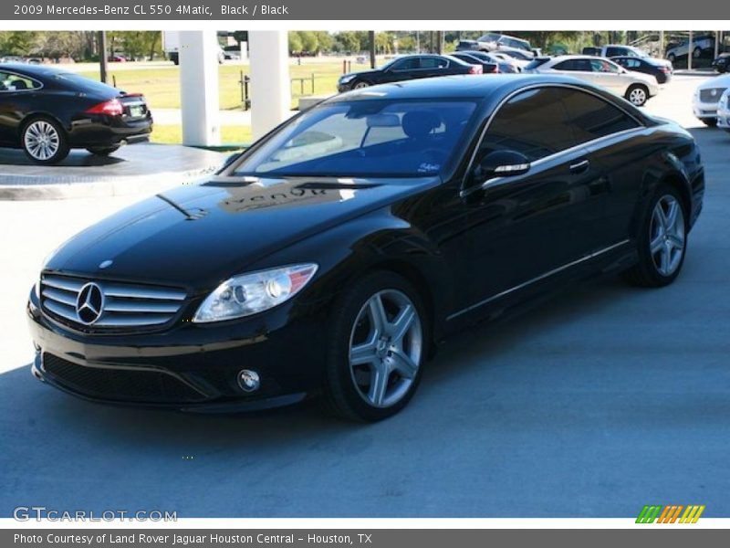 Black / Black 2009 Mercedes-Benz CL 550 4Matic