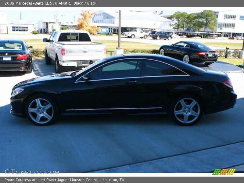 Black / Black 2009 Mercedes-Benz CL 550 4Matic