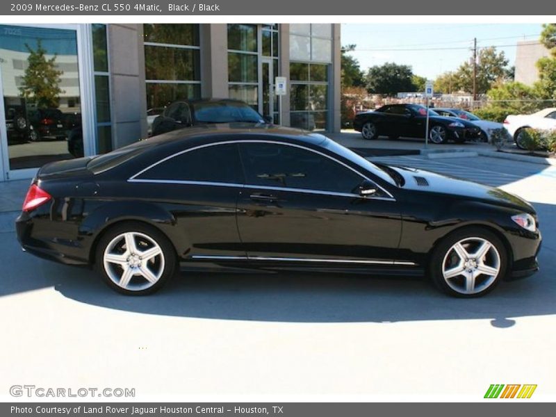 Black / Black 2009 Mercedes-Benz CL 550 4Matic