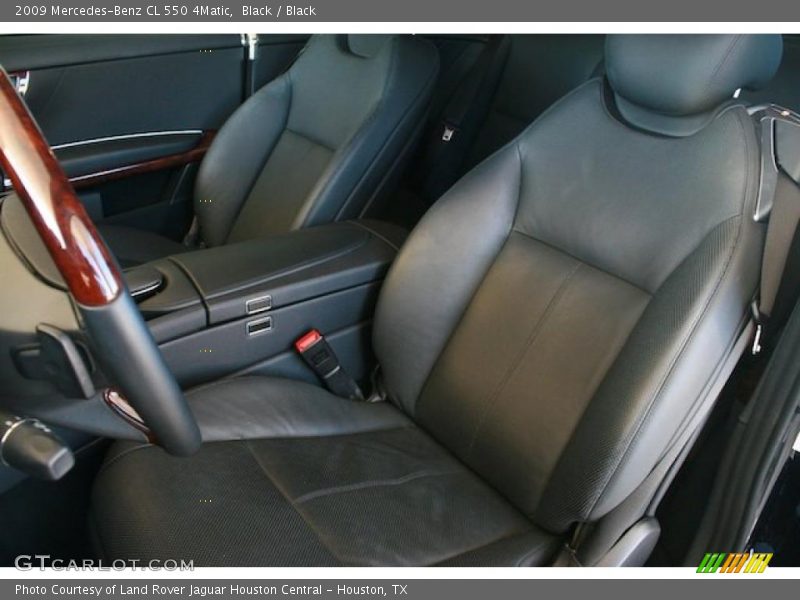 Black / Black 2009 Mercedes-Benz CL 550 4Matic
