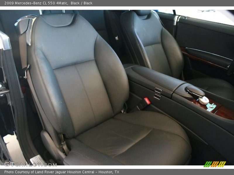 Black / Black 2009 Mercedes-Benz CL 550 4Matic
