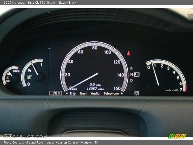 Black / Black 2009 Mercedes-Benz CL 550 4Matic