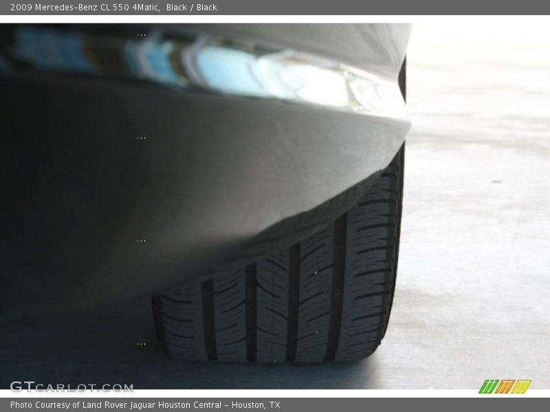 Black / Black 2009 Mercedes-Benz CL 550 4Matic