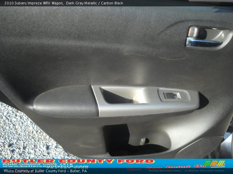 Dark Gray Metallic / Carbon Black 2010 Subaru Impreza WRX Wagon
