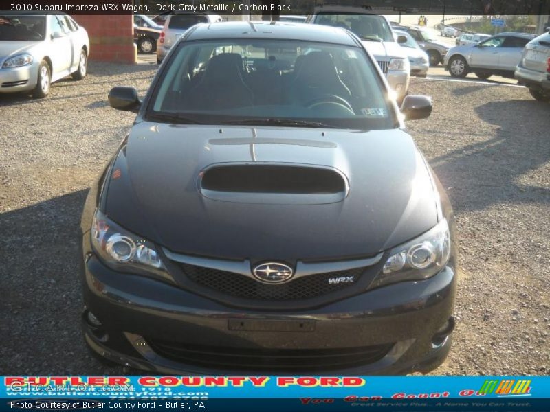 Dark Gray Metallic / Carbon Black 2010 Subaru Impreza WRX Wagon