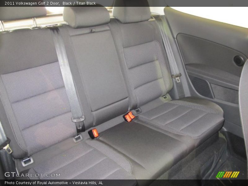 Black / Titan Black 2011 Volkswagen Golf 2 Door