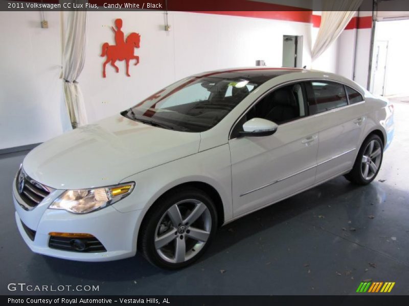 Candy White / Black 2011 Volkswagen CC Lux Plus