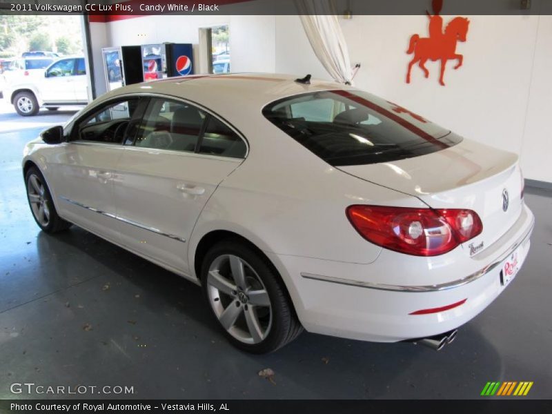 Candy White / Black 2011 Volkswagen CC Lux Plus